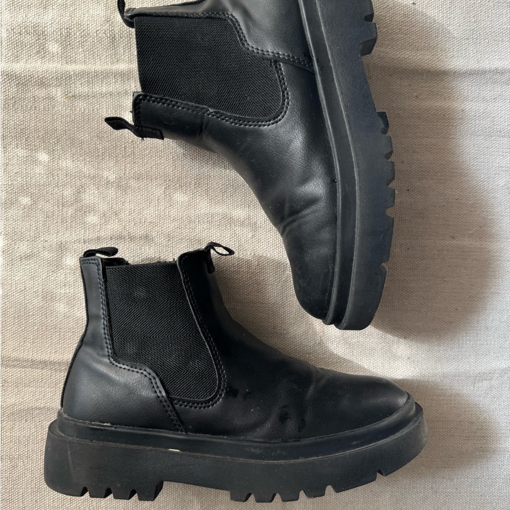 Zara Kids Black Boots